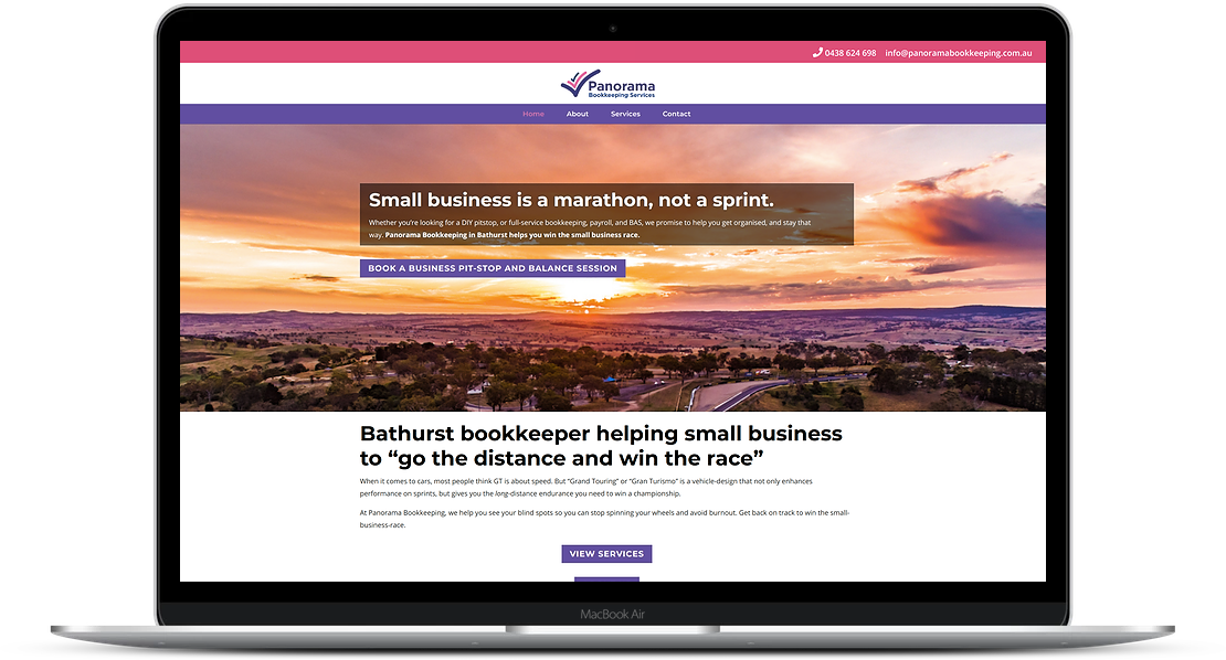 Website Designs for bookkeepers, Website Project, The Savvy Bookkeeper